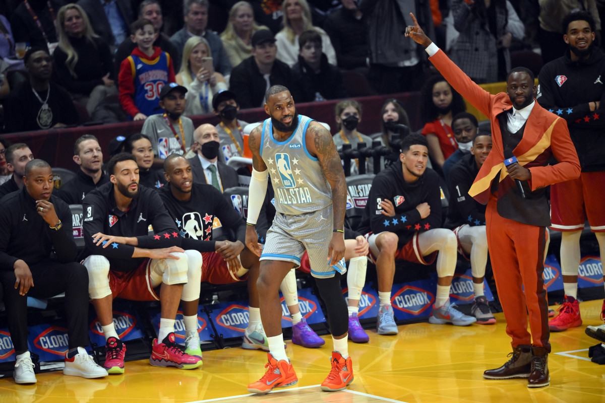 lebron james draymond green 2022